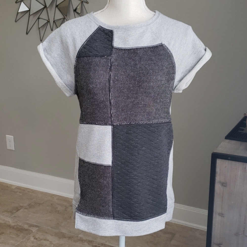Anthro | Sanctuary Roll Sleeve Top
